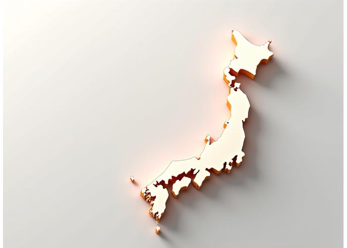 日本の地図とニュース拠点
