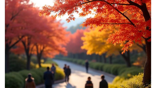 新しく整備された日本庭園